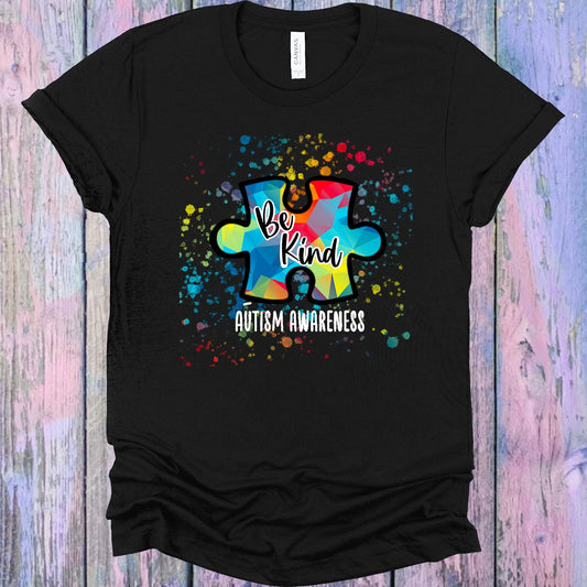 Be Kind Autism Awareness Graphic Tee Graphic Tee