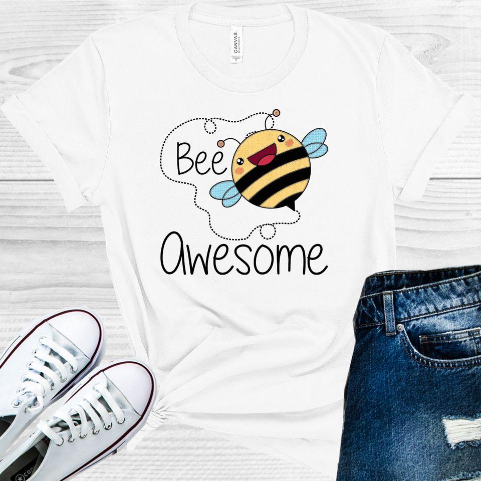 Bee Awesome Graphic Tee Graphic Tee