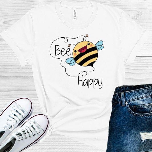 Bee Happy Graphic Tee Graphic Tee