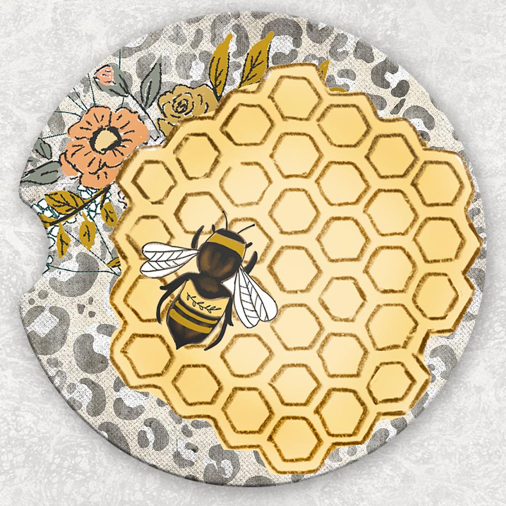 Car Coaster Set - Bee