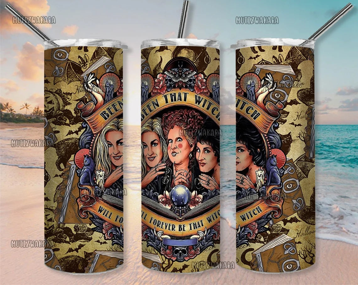 Been That Witch Will Forever Be 20 Oz Skinny Tumbler