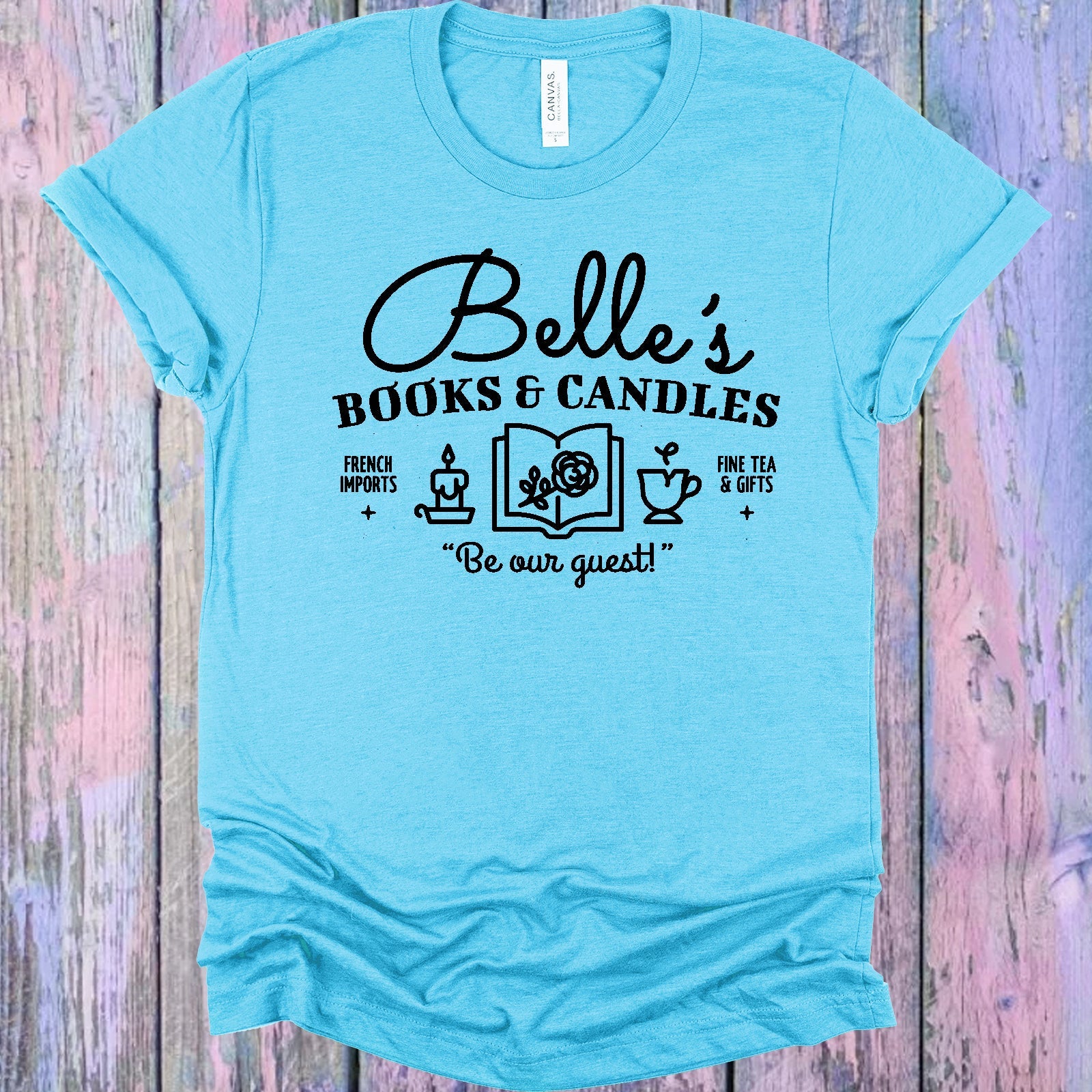 Belles Books & Candles Graphic Tee Graphic Tee