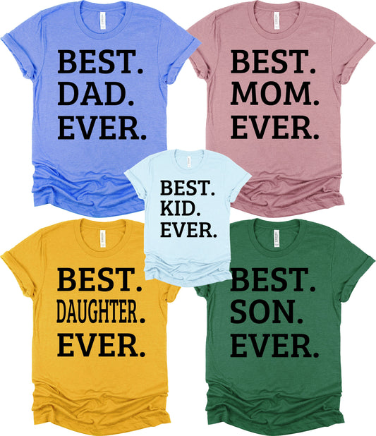 Best Mom Ever Graphic Tee Graphic Tee