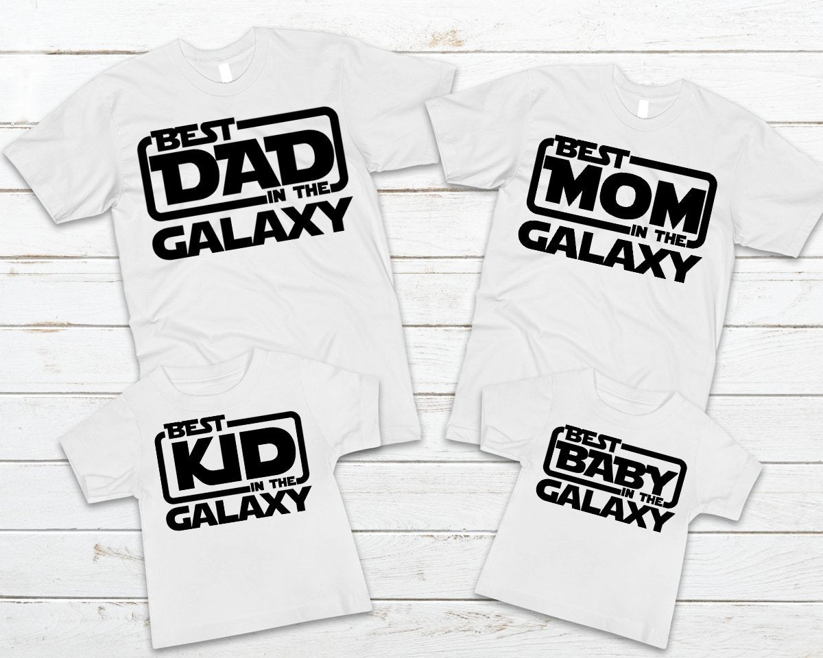 Best Dad In The Galaxy Graphic Tee Graphic Tee