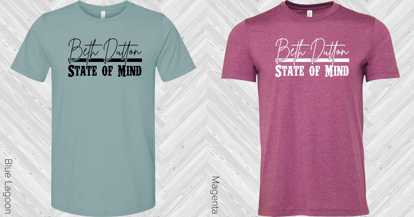 Yellowstone: Beth Dutton State Of Mind Graphic Tee Graphic Tee