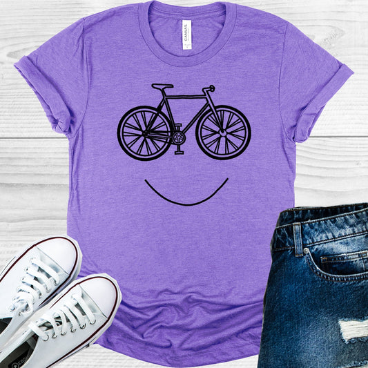 Bike Smile Graphic Tee Graphic Tee