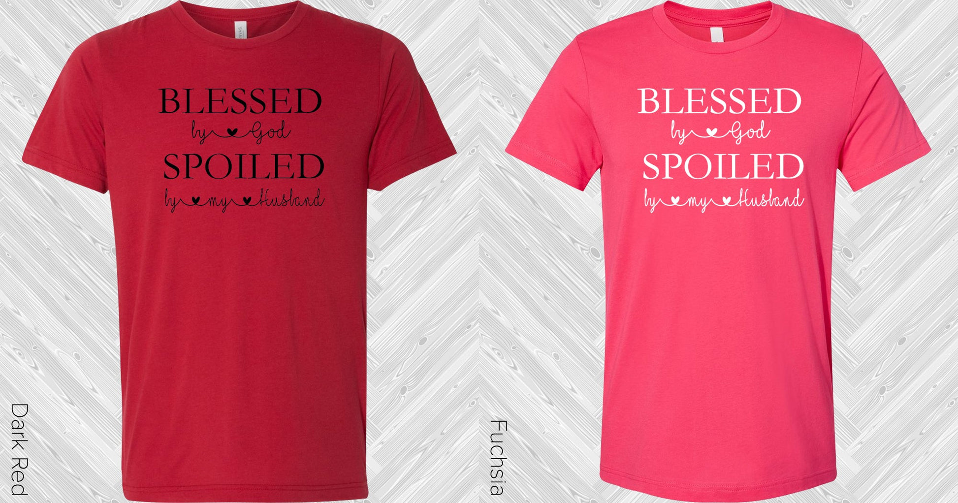 Blessed By God Spoiled My Husband Graphic Tee Graphic Tee