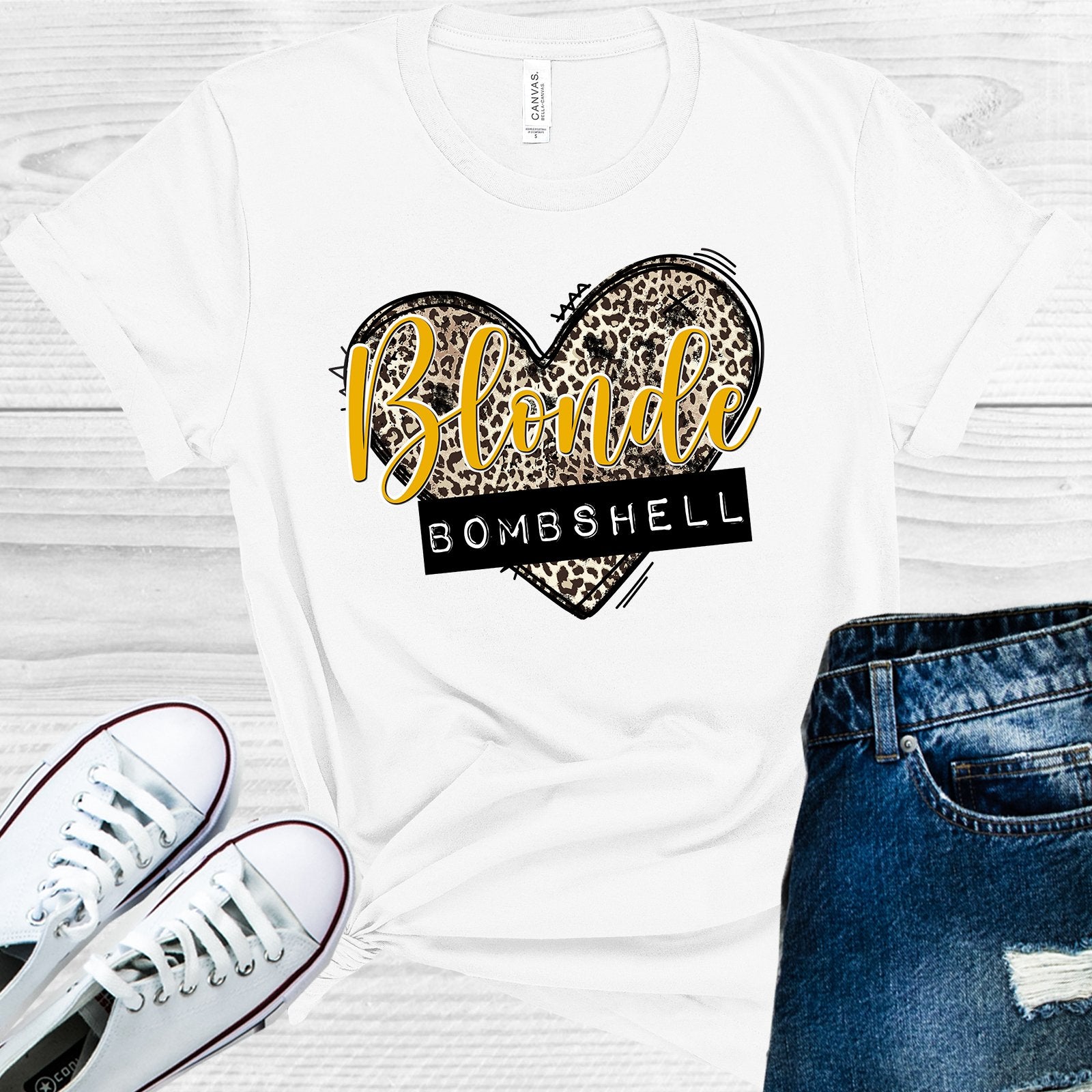 Blonde Bombshell Graphic Tee Graphic Tee