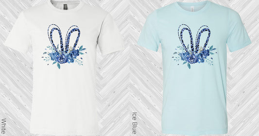 Blue Easter Bunny Graphic Tee Graphic Tee
