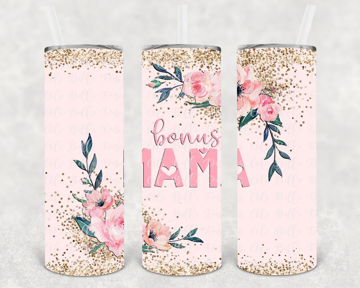 Bonus Mama 20 Oz Skinny Tumbler