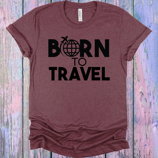 Born To Travel Graphic Tee Graphic Tee