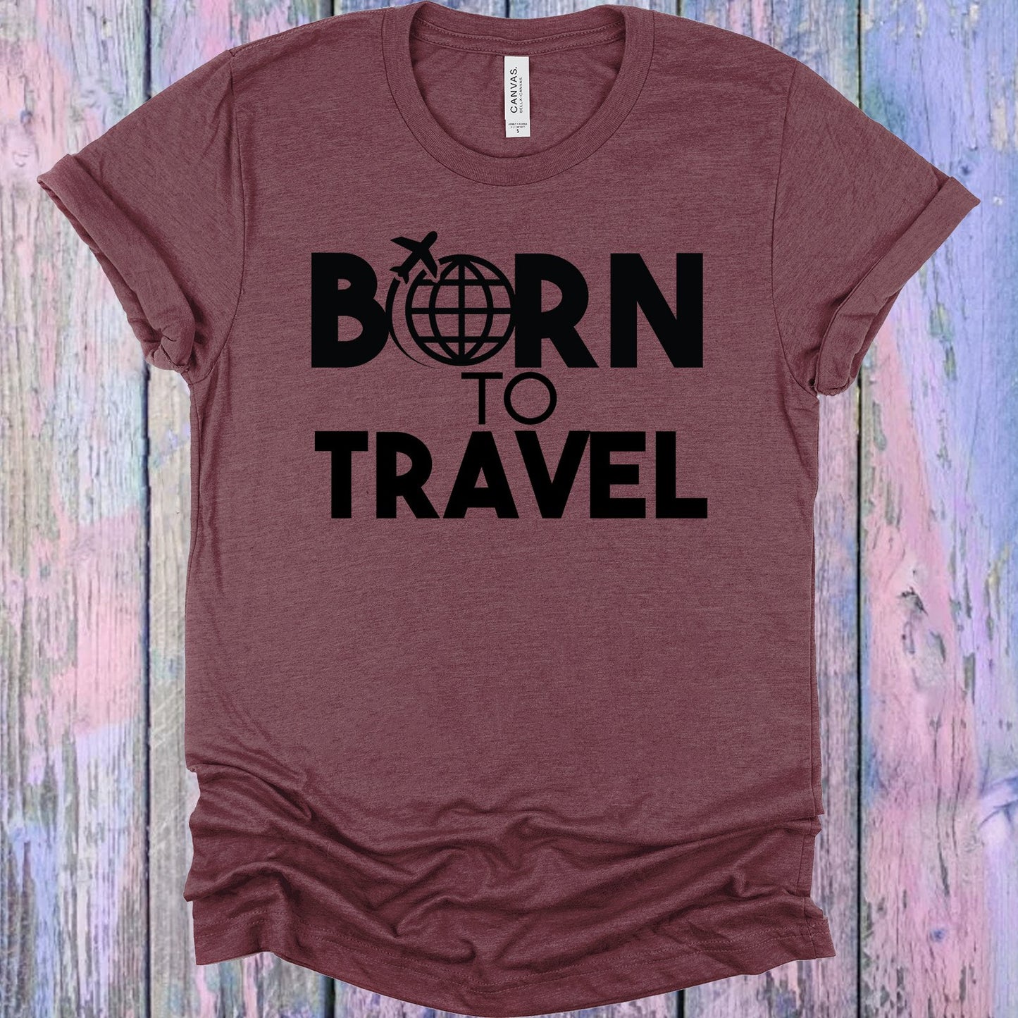 Born To Travel Graphic Tee Graphic Tee