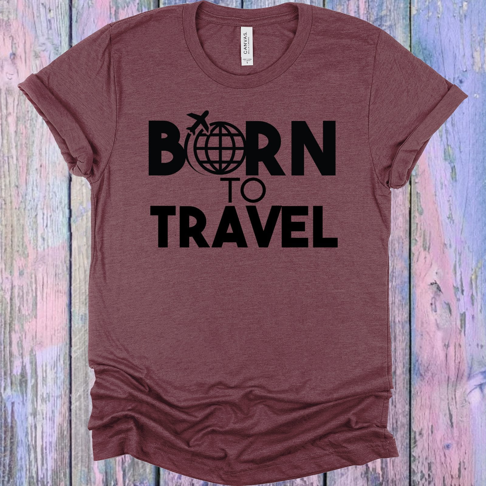 Born To Travel Graphic Tee Graphic Tee
