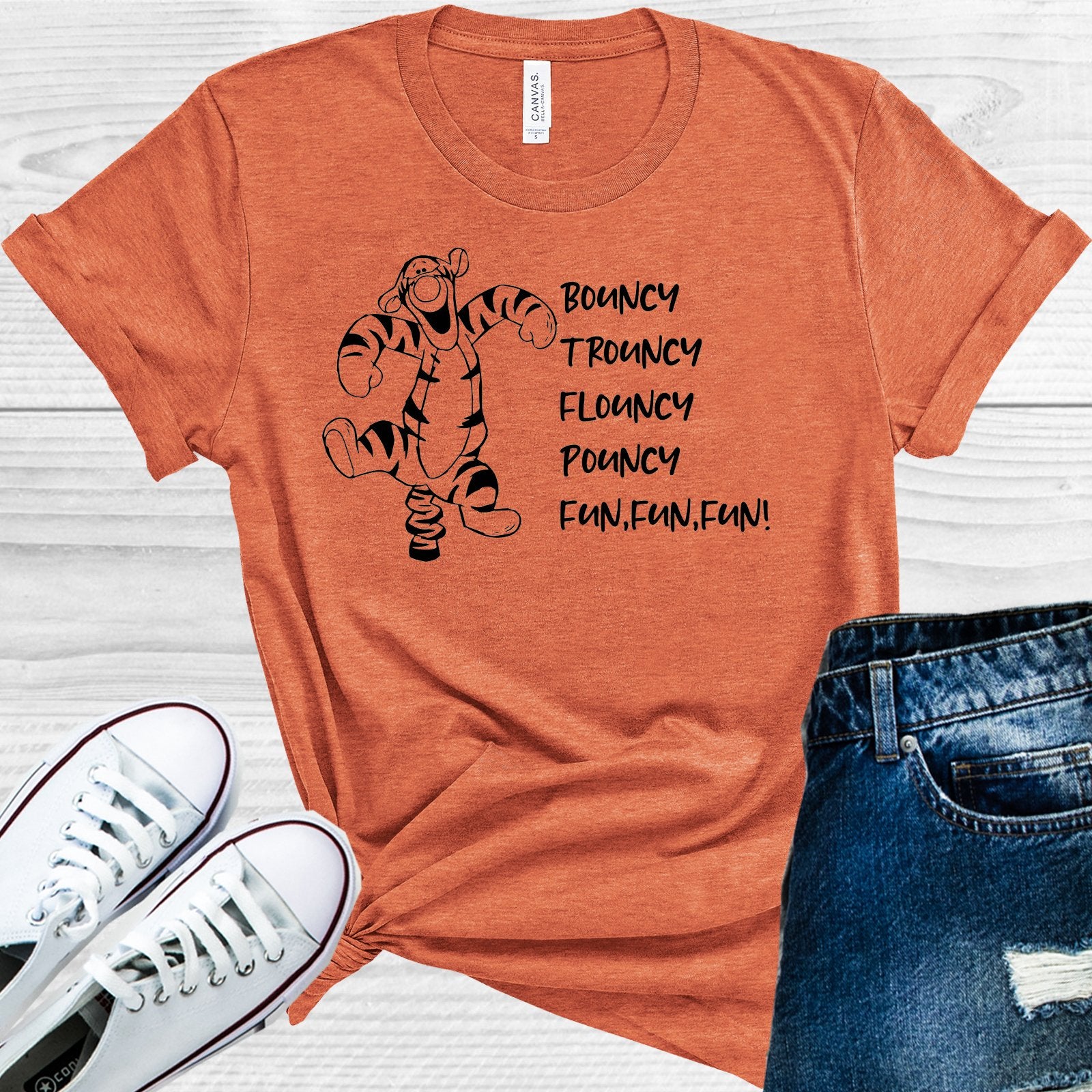 Bouncy Trouncy Flouncy Pouncy Fun Graphic Tee Graphic Tee