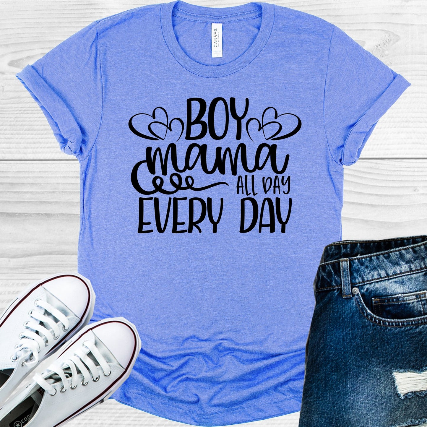 Boy Mama All Day Every Graphic Tee Graphic Tee