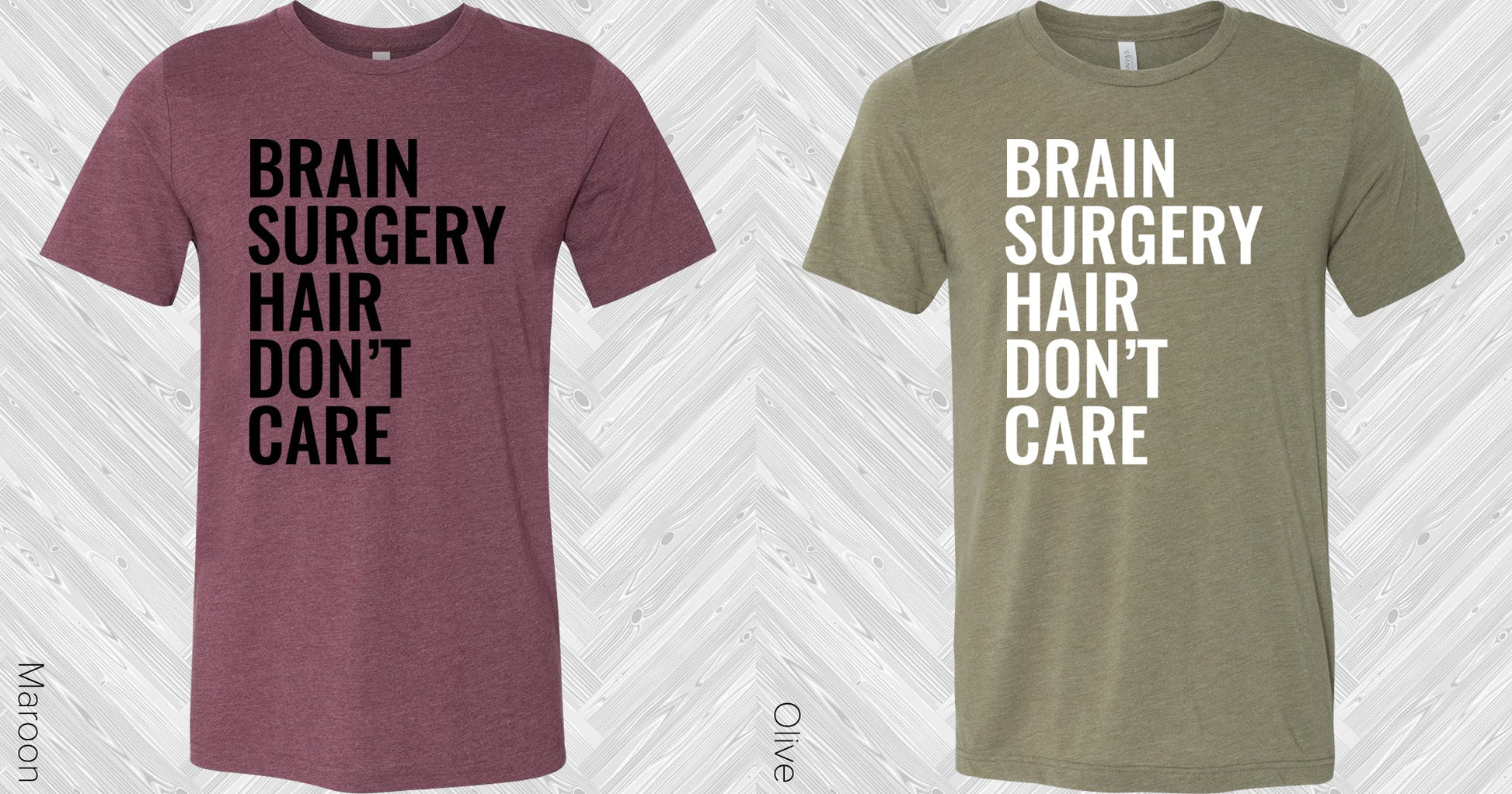 Brain Surgery Hair Dont Care Graphic Tee Graphic Tee