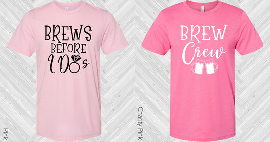 Brews Before I Dos Wedding Set Graphic Tee Graphic Tee
