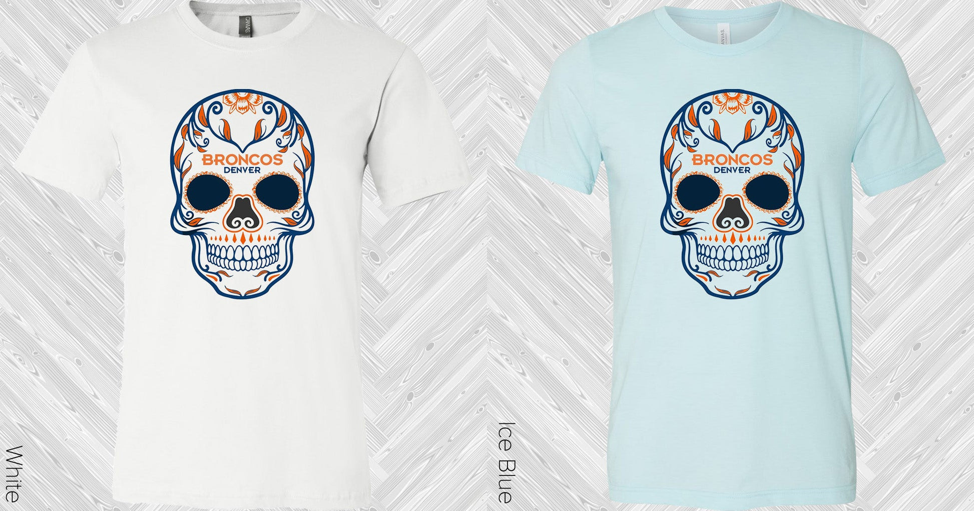 Broncos Skull Graphic Tee Graphic Tee