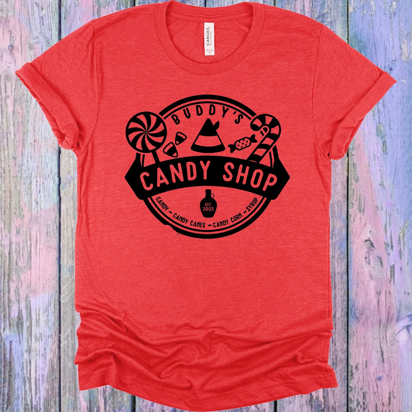 Buddys Candy Shop Graphic Tee Graphic Tee