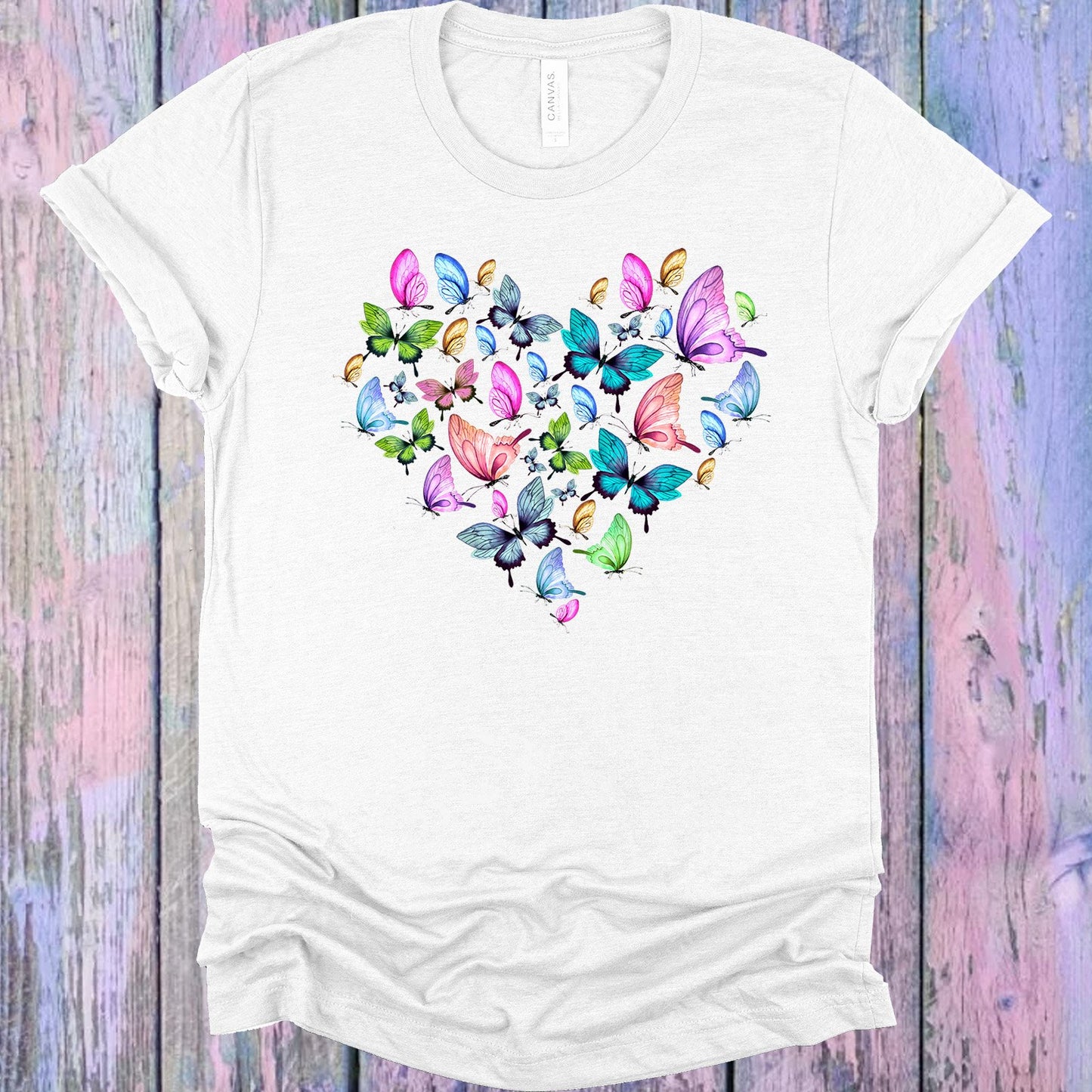 Butterfly Heart Graphic Tee Graphic Tee