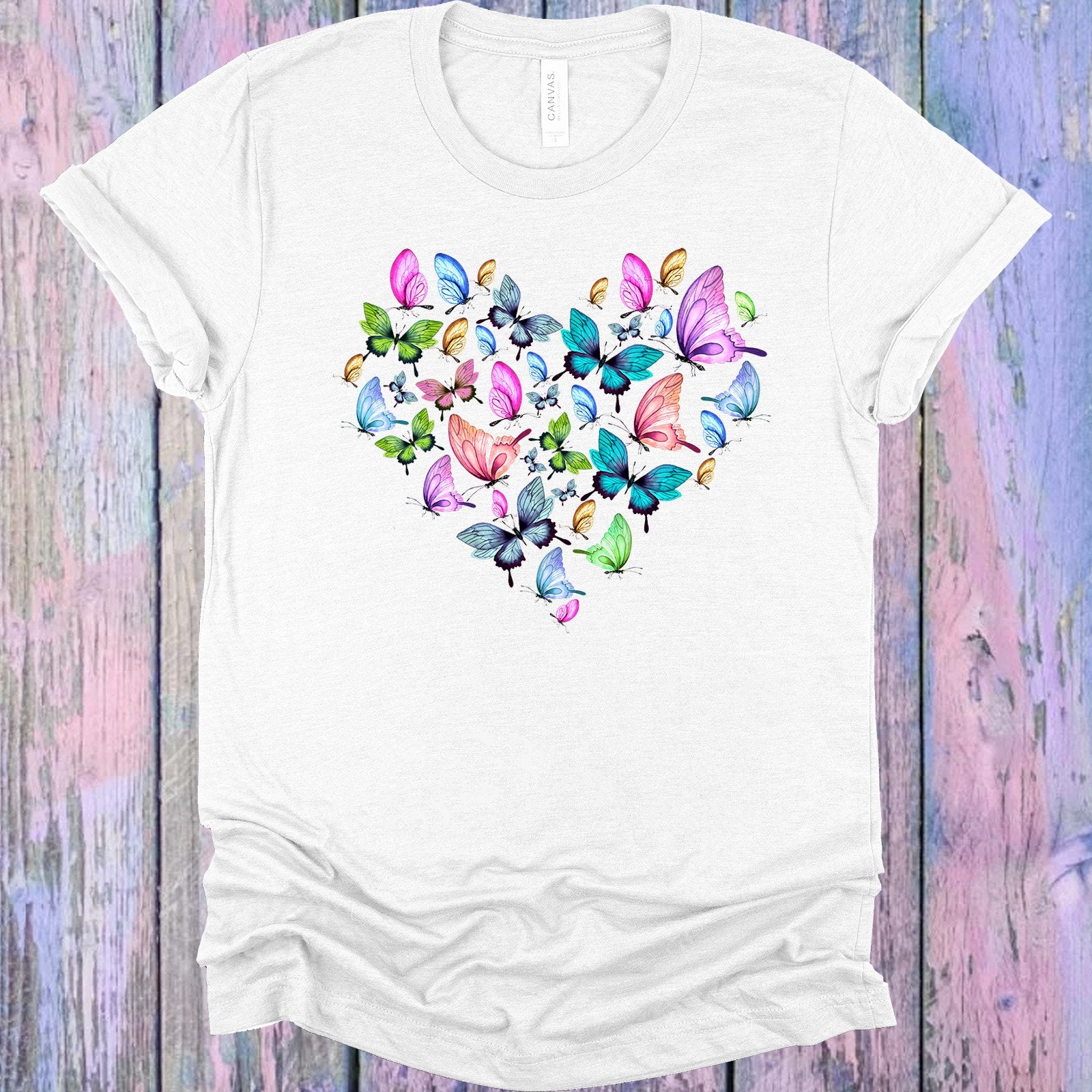 Butterfly Heart Graphic Tee Graphic Tee