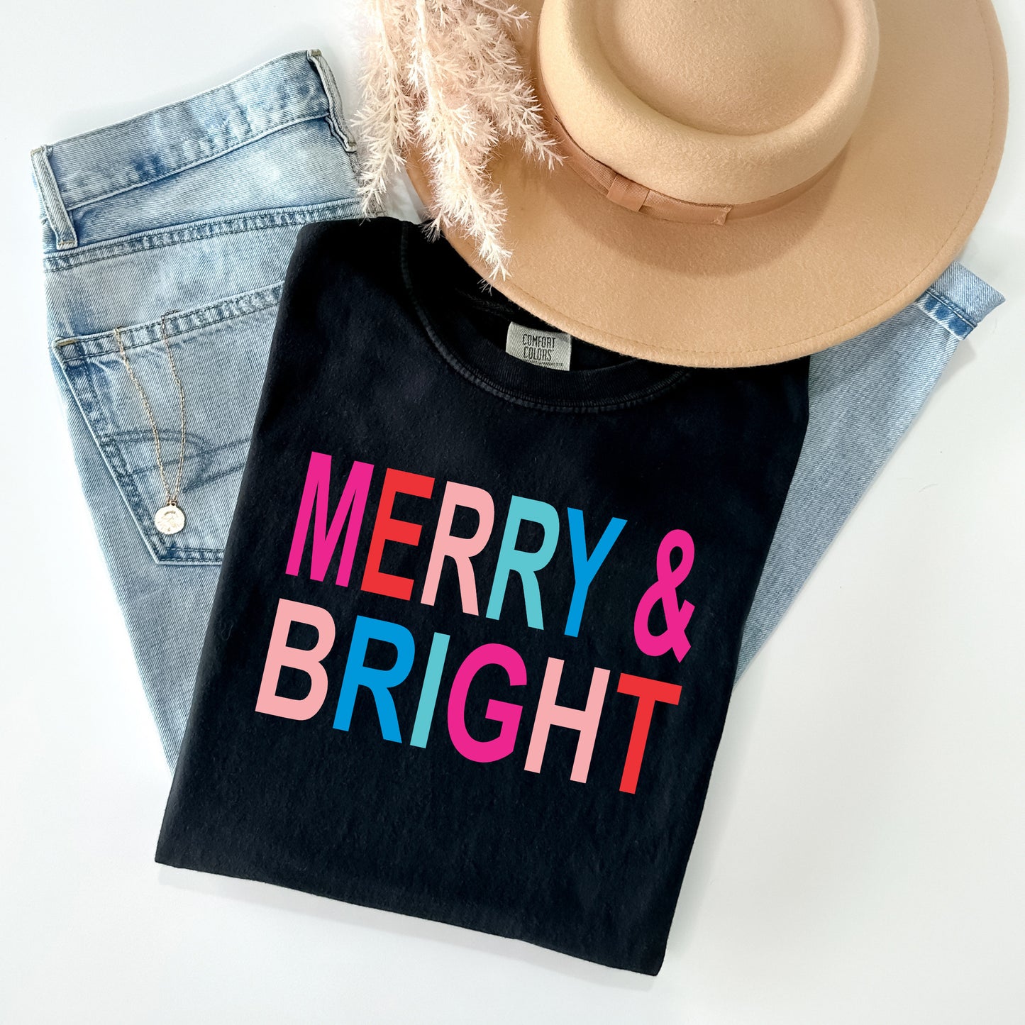 Merry & Bright Graphic Tee