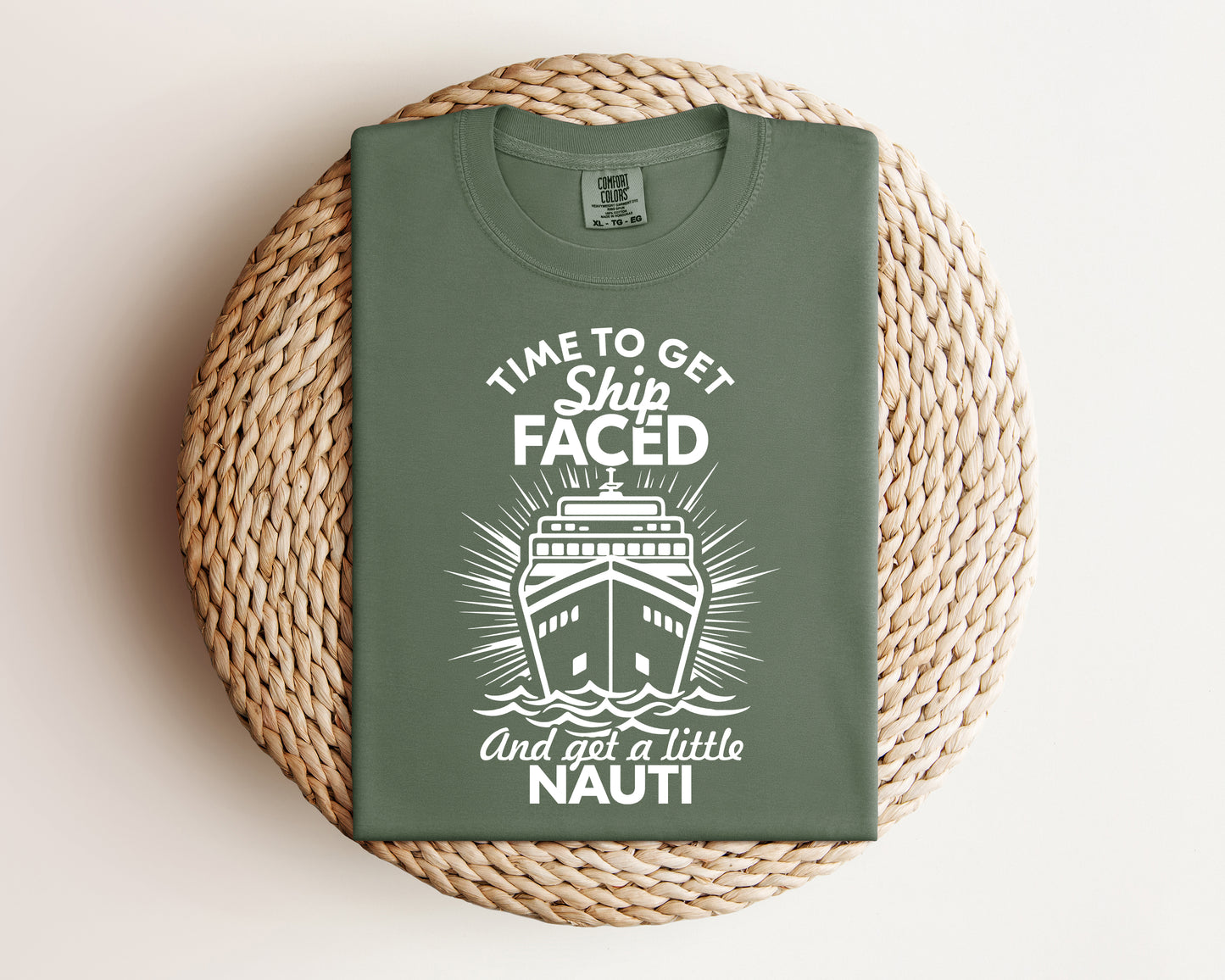 Time to Get Ship Faced Graphic Tee