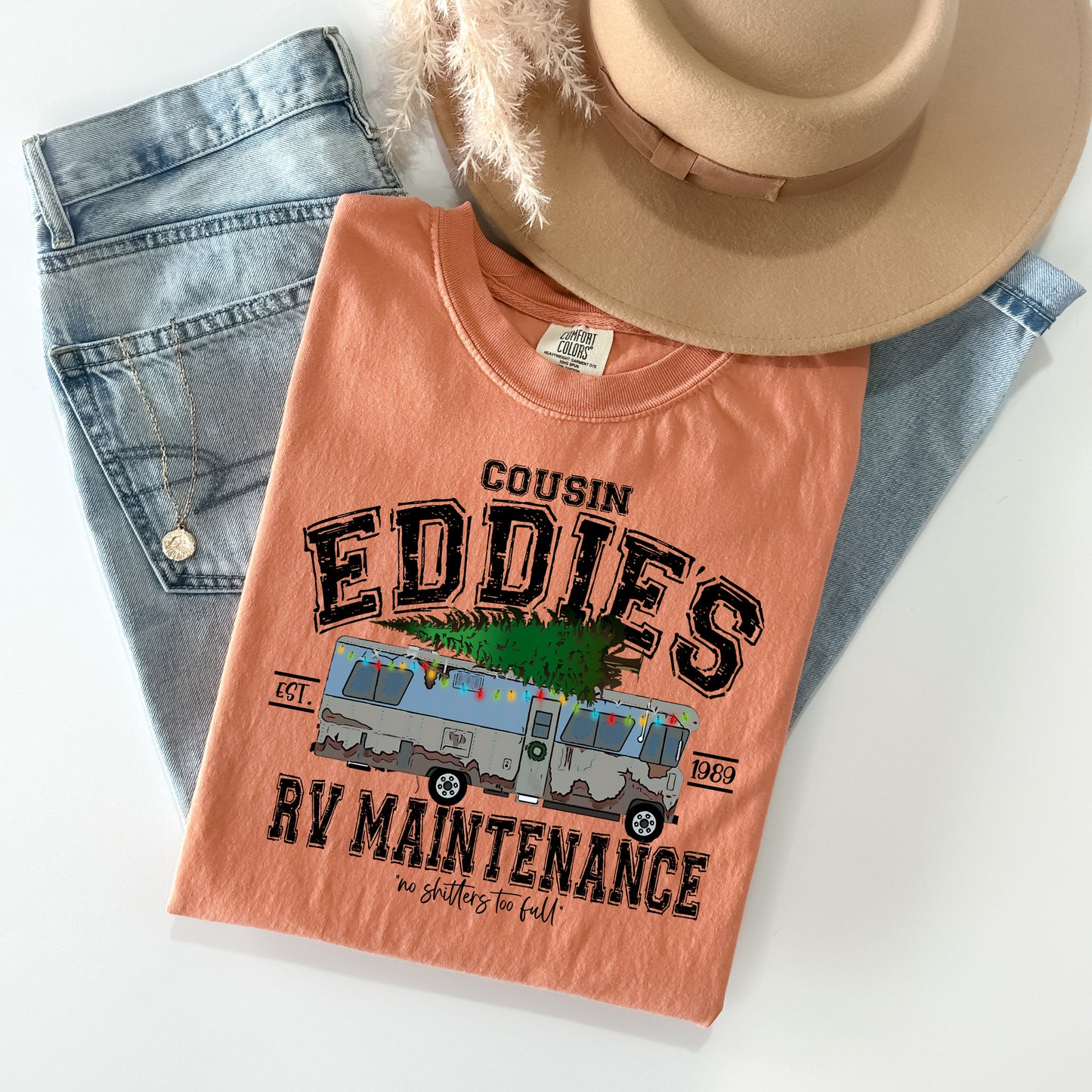 Cousin Eddie's RV Maintenance Graphic Tee