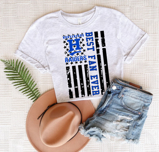 Customized Best Fan Ever Graphic Tee