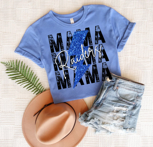 Customized Team Mama Graphic Tee