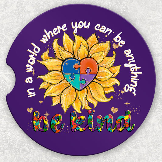 Car Coaster Set - In A World Where You Can Be Anything Kind