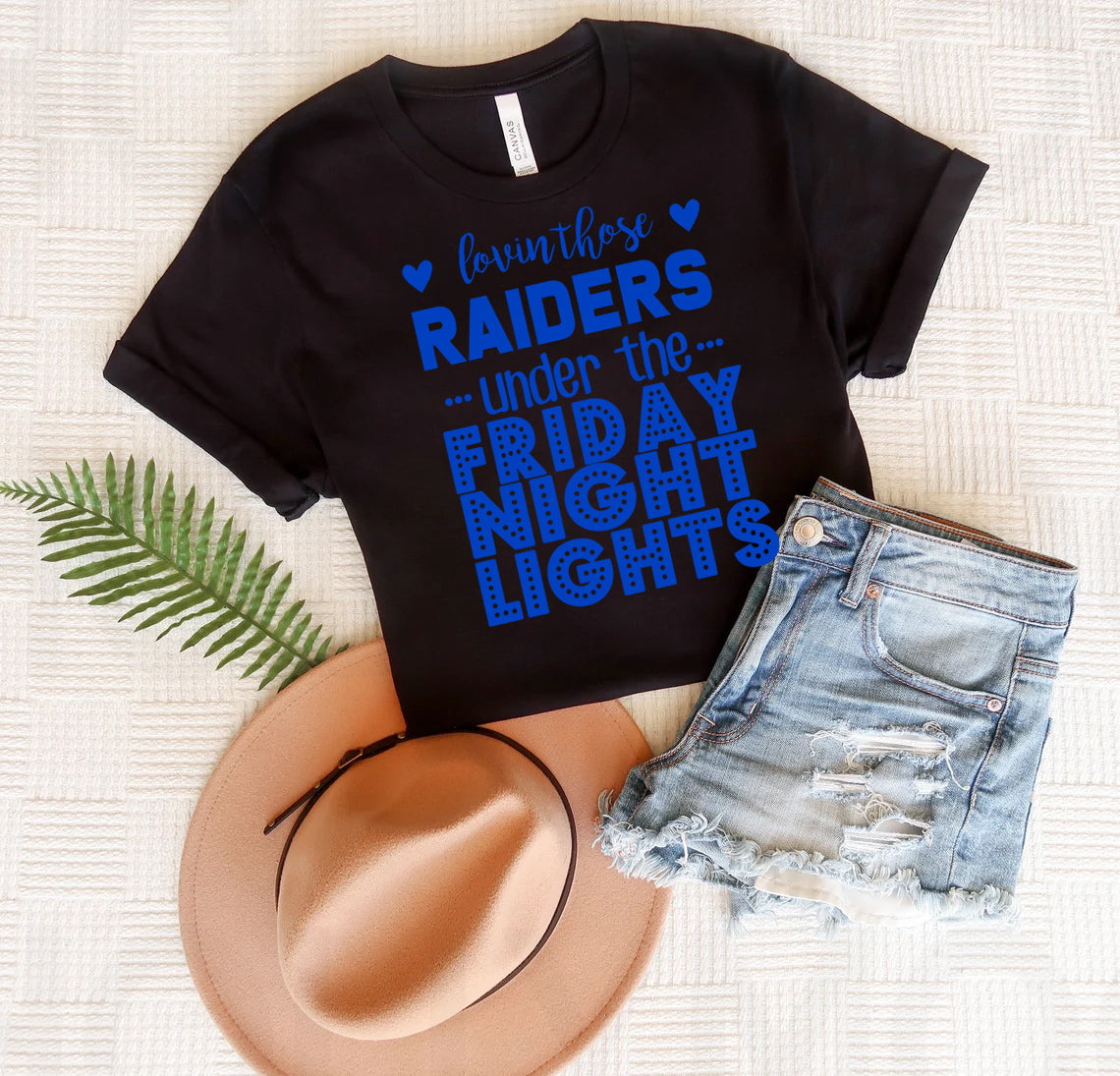 Under the Friday Night Lights Customized Graphic Tee