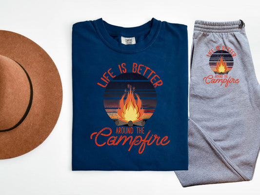 Life Is Better Around The Campfire Jogger
