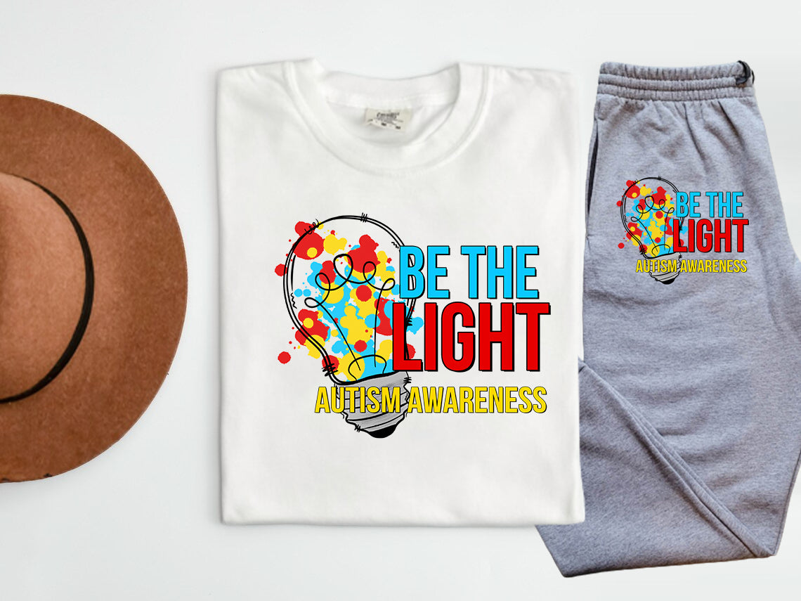 Be The Light Autism Awareness Jogger