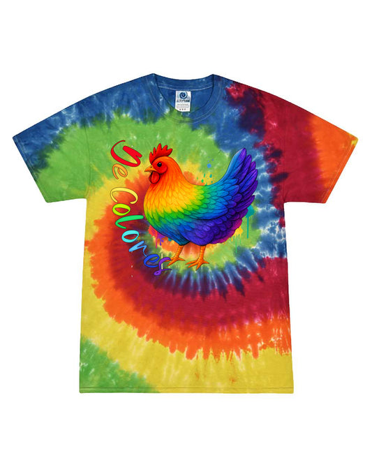 De Colores Hen Graphic Tee