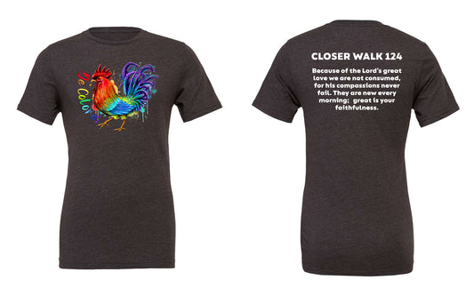 Custom Weekend Verse Rooster Graphic Tee