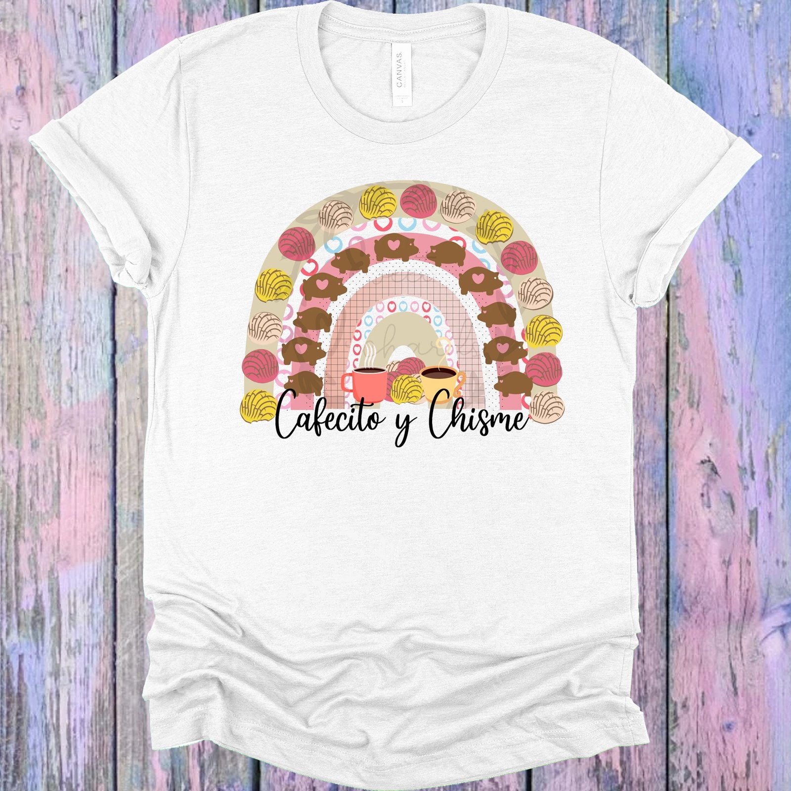 Cafecito Y Chisme Graphic Tee Graphic Tee