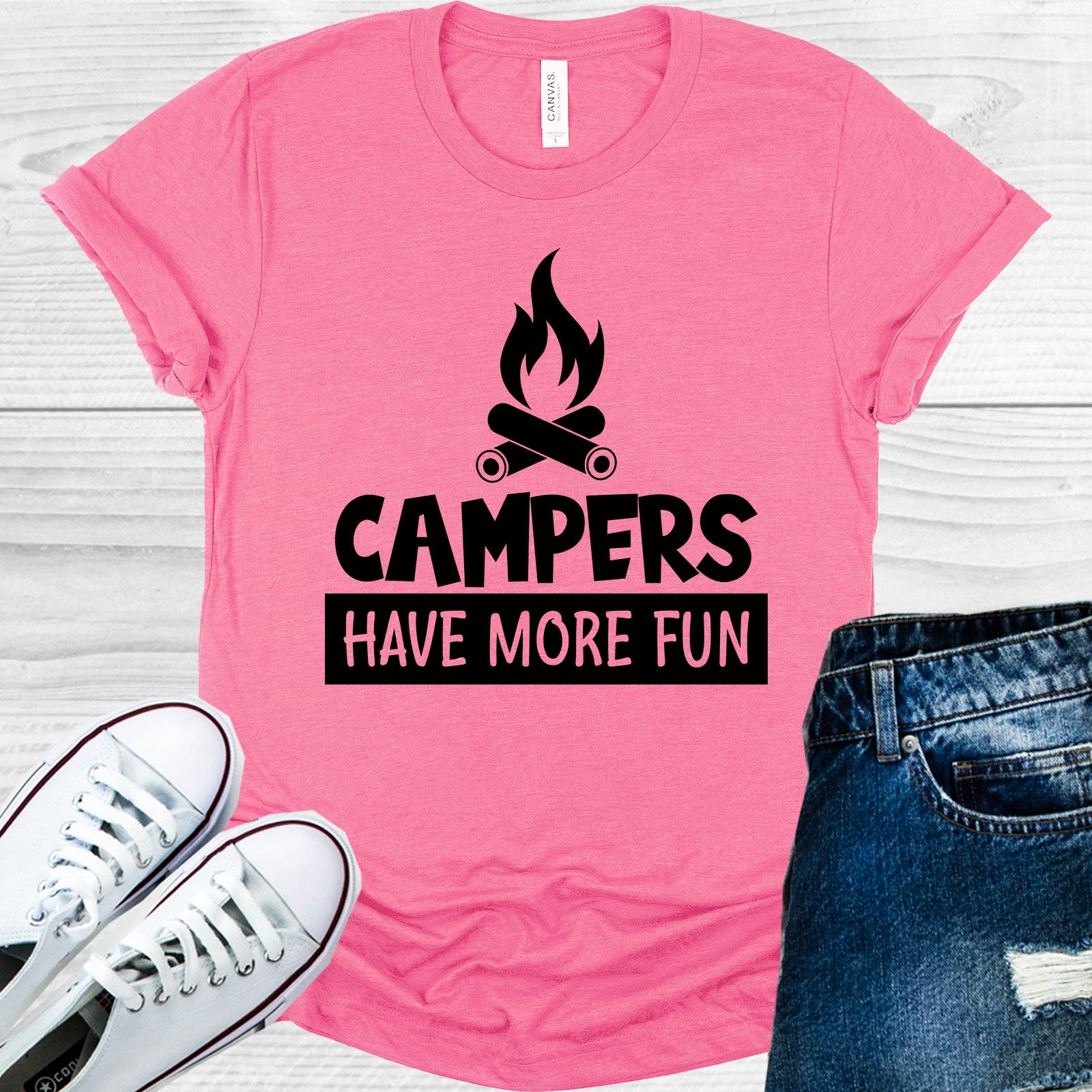 Campers Have More Fun Graphic Tee Graphic Tee