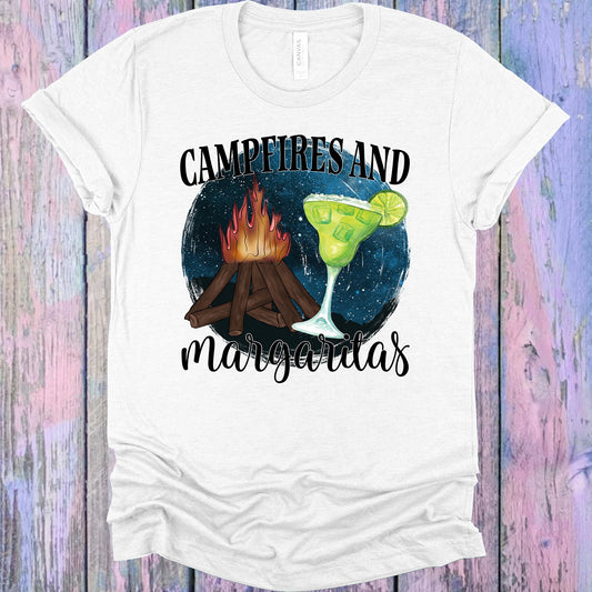 Campfires And Margaritas Graphic Tee Graphic Tee