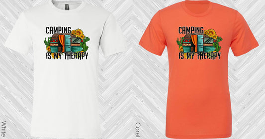 Camping Is My Therapy Graphic Tee Graphic Tee