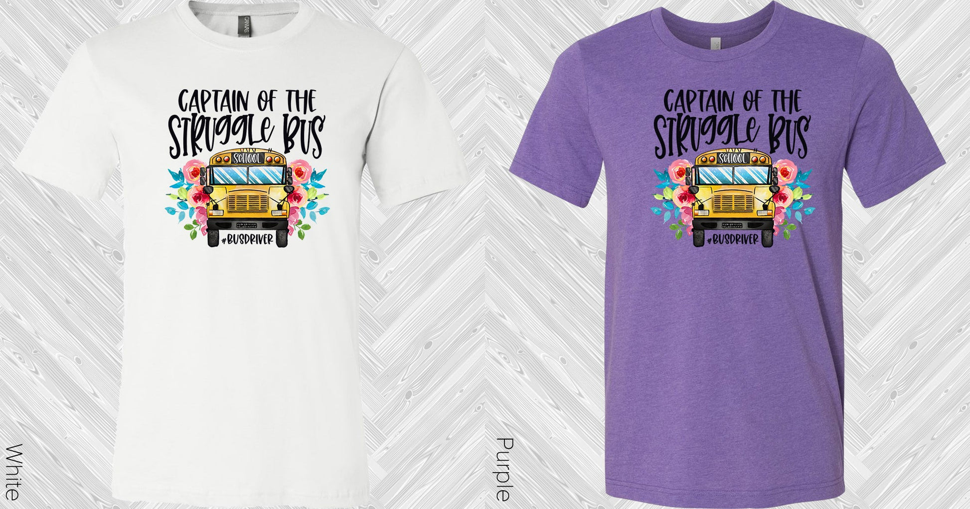 Captain Of The Struggle Bus Graphic Tee Graphic Tee