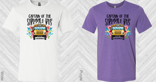 Captain Of The Struggle Bus Graphic Tee Graphic Tee