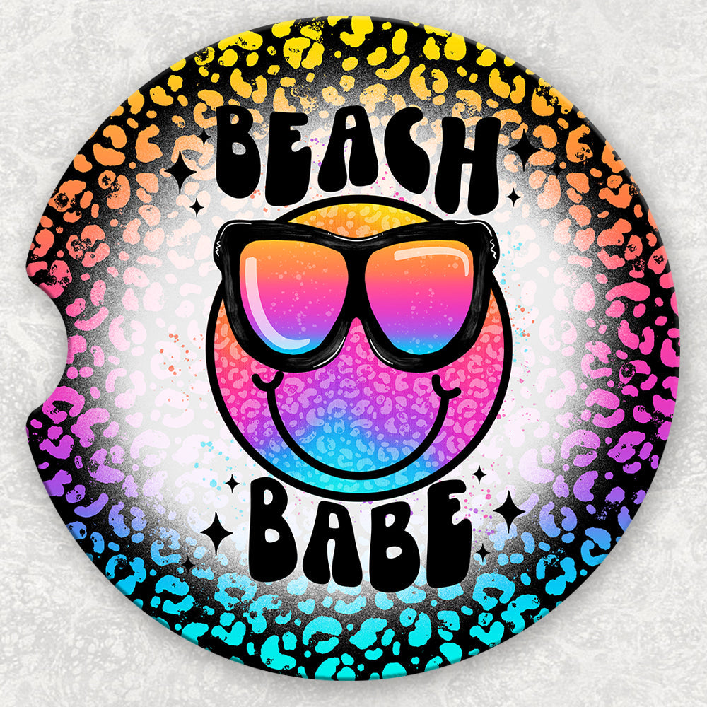 Car Coaster Set - Beach Babe
