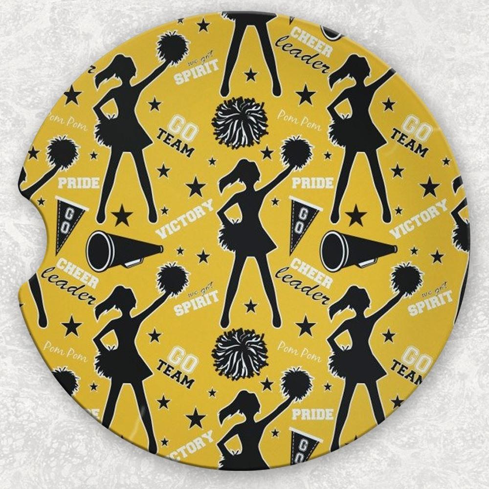 Car Coaster Set - Cheerleader