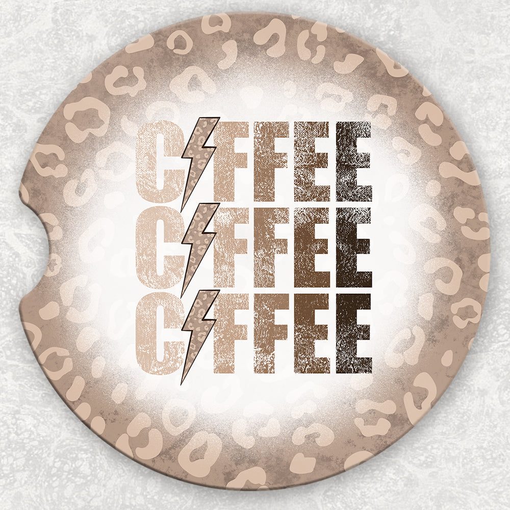 Car Coaster Set - Coffee