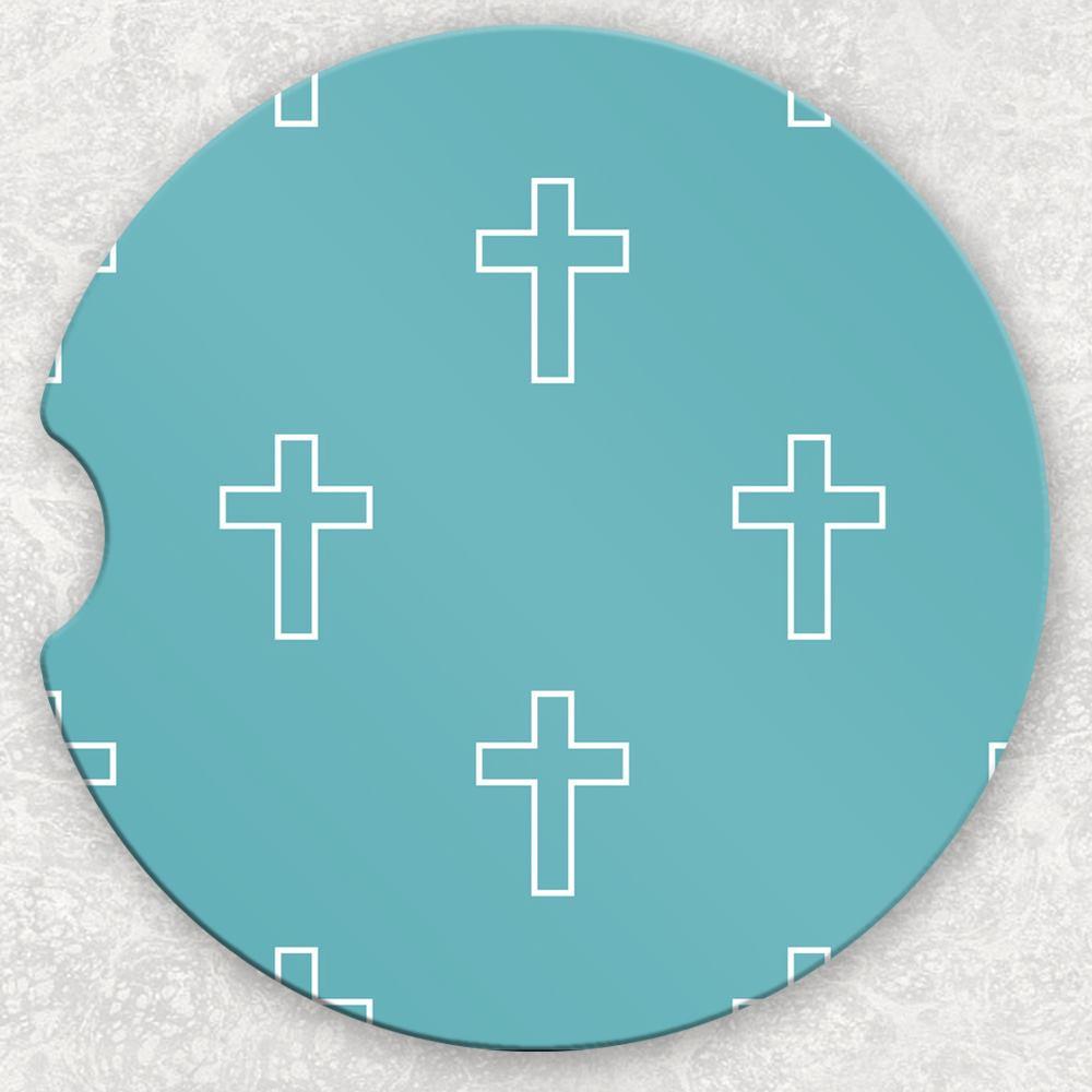Car Coaster Set - Crosses