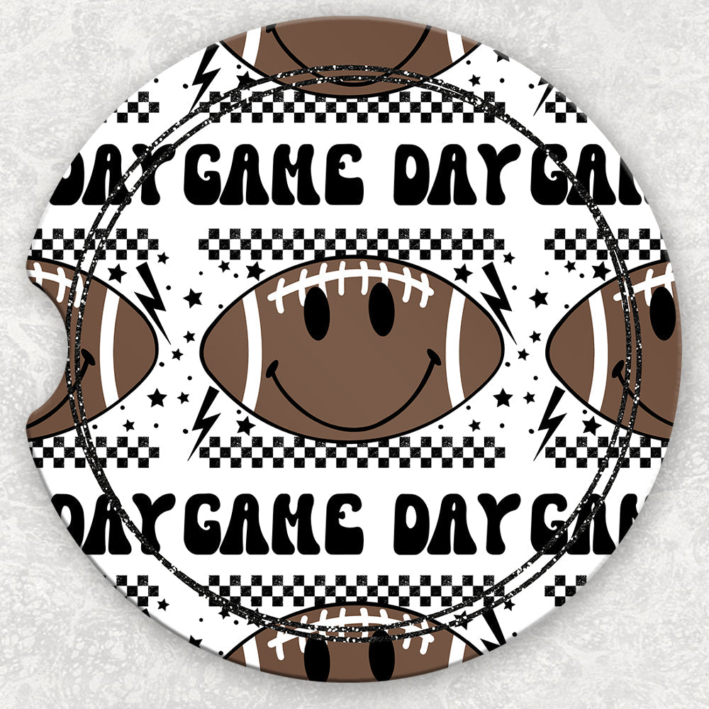 Car Coaster Set - Game Day Football