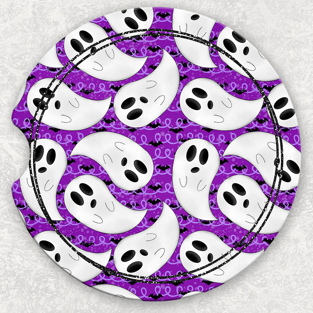 Car Coaster Set - Ghosts