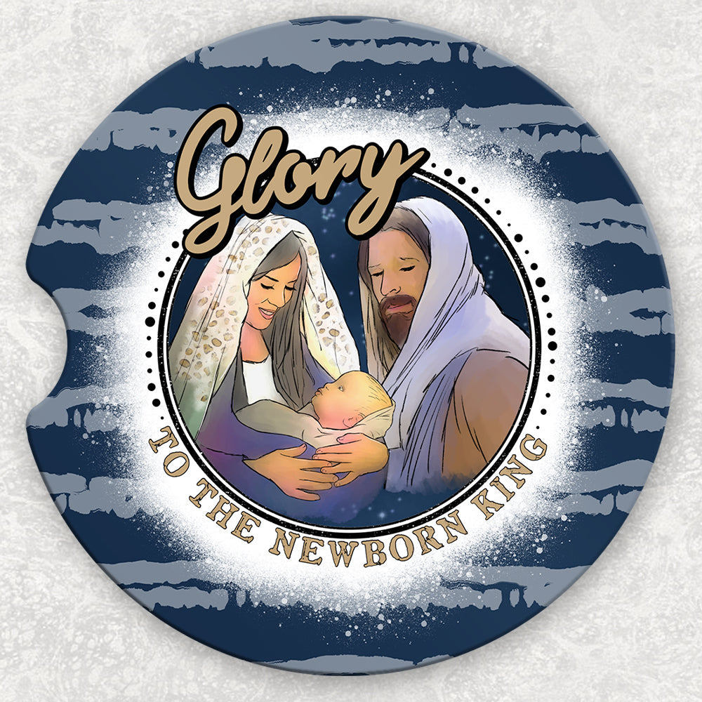 Car Coaster Set - Glory To The Newborn King