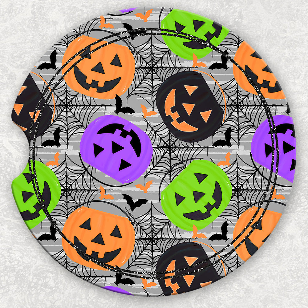 Car Coaster Set - Halloween Buckets